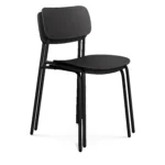 Ari Outdoor Stackable Dining Chair - Black