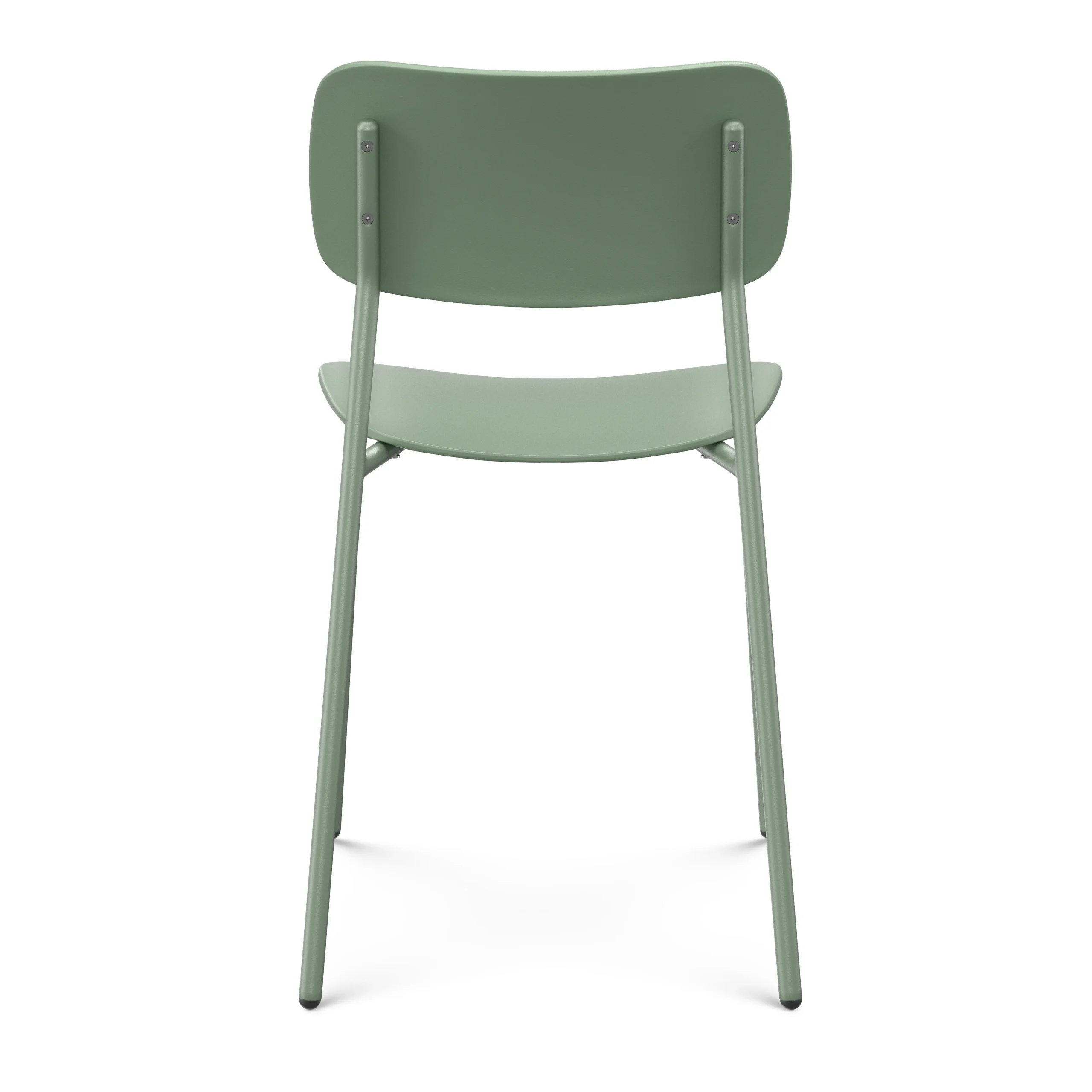 Ari Outdoor Stackable Dining Chair - Khaki Green - Image 8