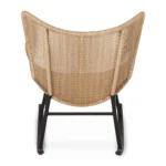 Beltaine 30.5_ Outdoor Rocking Lounge Chair - Wicker