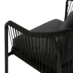 Calicut Outdoor Dining Chair - Coast Black