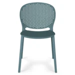 Dot Outdoor Stackable Dining Chair - Surf Blue