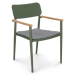 Elan Outdoor Stackable Dining Chair - Green