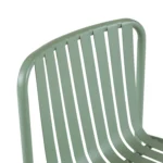 Sarek Outdoor Stackable Dining Chair - Khaki Green
