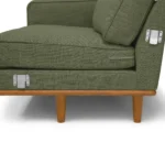 Timber 93_ Corner Sectional - Olio Green
