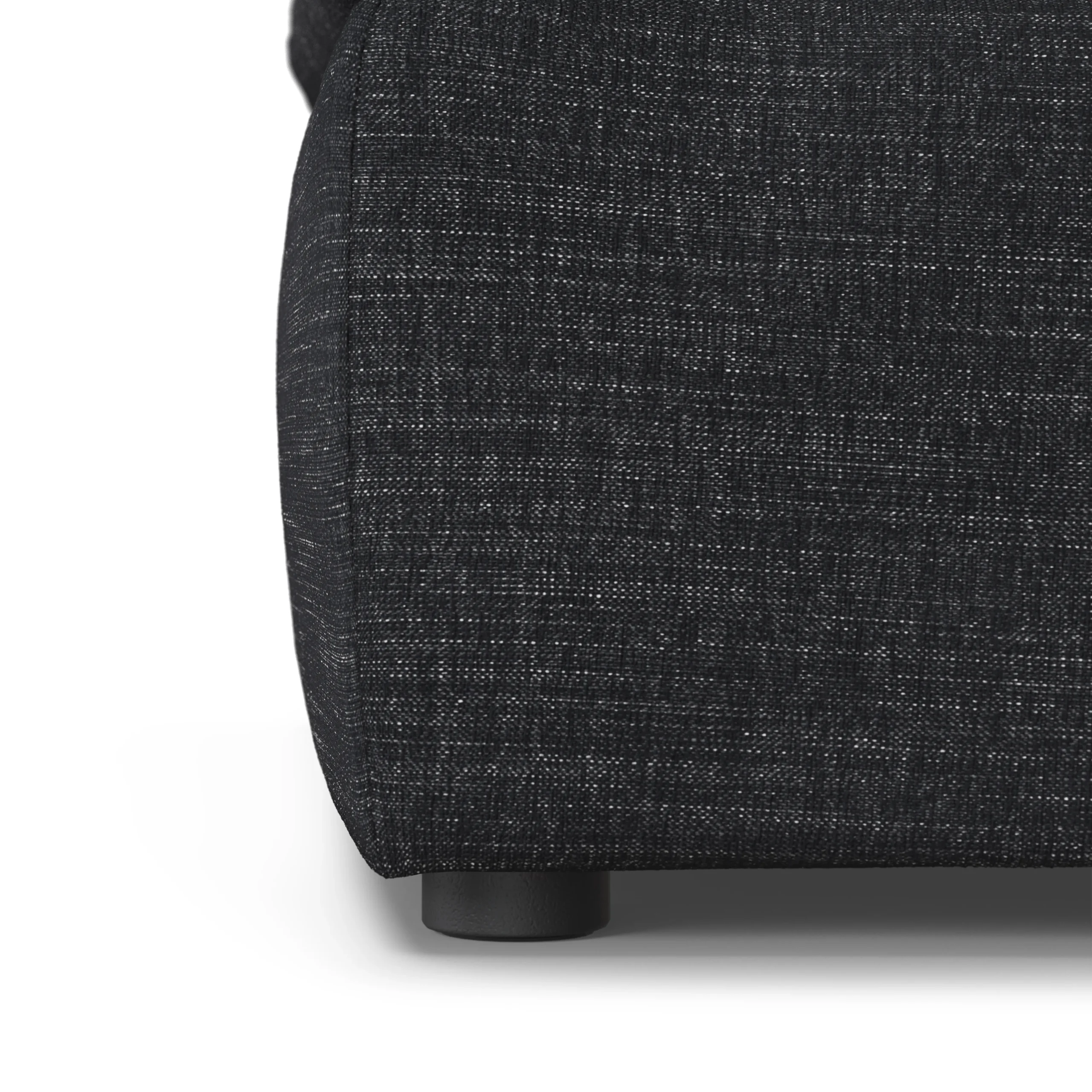 Leigh 41_ Corner Chair Module - Napa Charcoal - Image 6