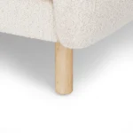 Sanders 37_ Lounge Chair - Ivory Wool Bouclé