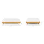 Basi Full Bed Frame - Oak