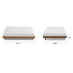 Basi Full Bed Frame - Smoked Oak