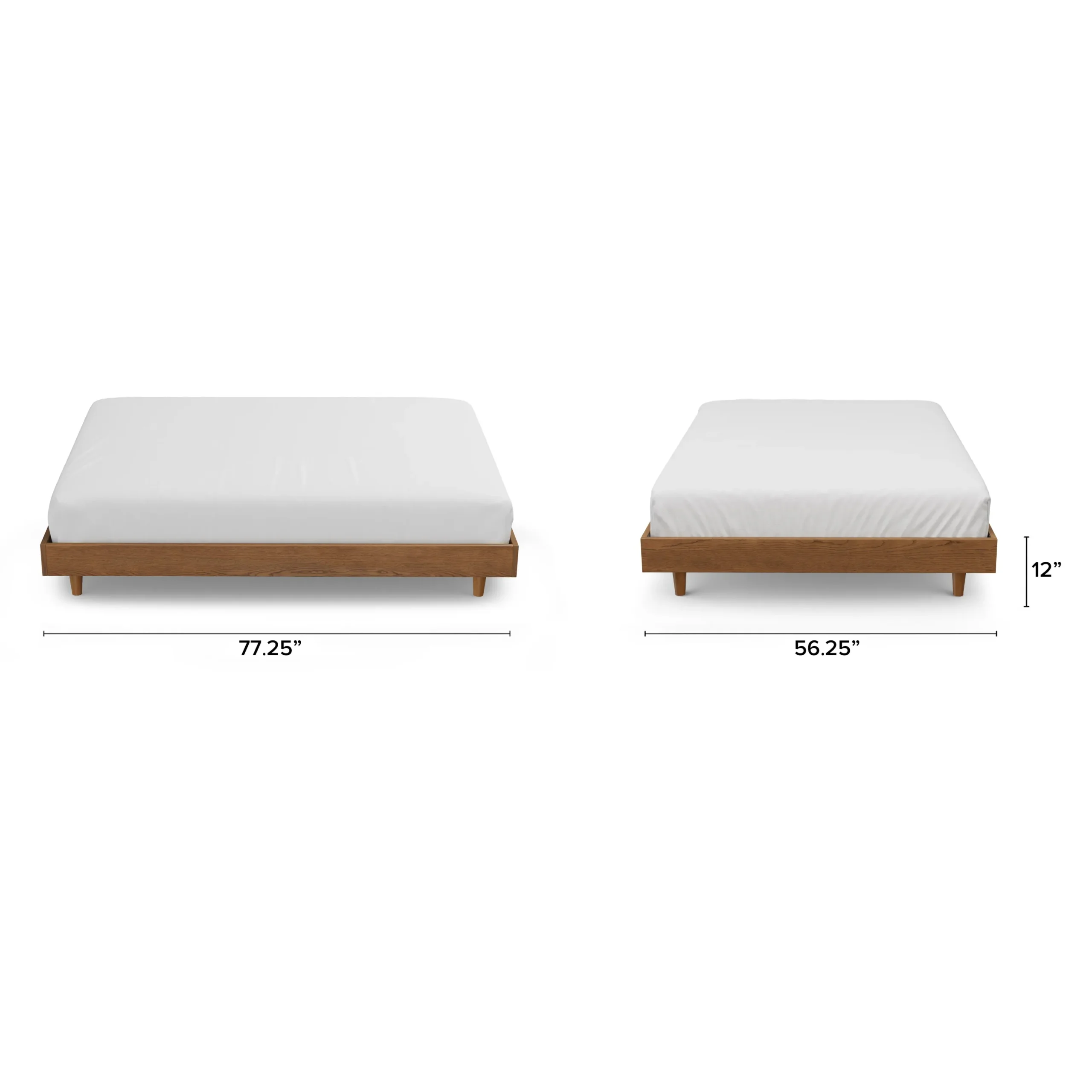 Basi Full Bed Frame - Smoked Oak - Image 8