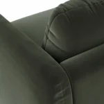 Sanders 37_ Velvet Lounge Chair - Plush Pacific Green