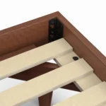 Basi King Bed Frame - Walnut