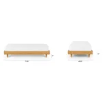 Basi Twin Bed Frame - Oak