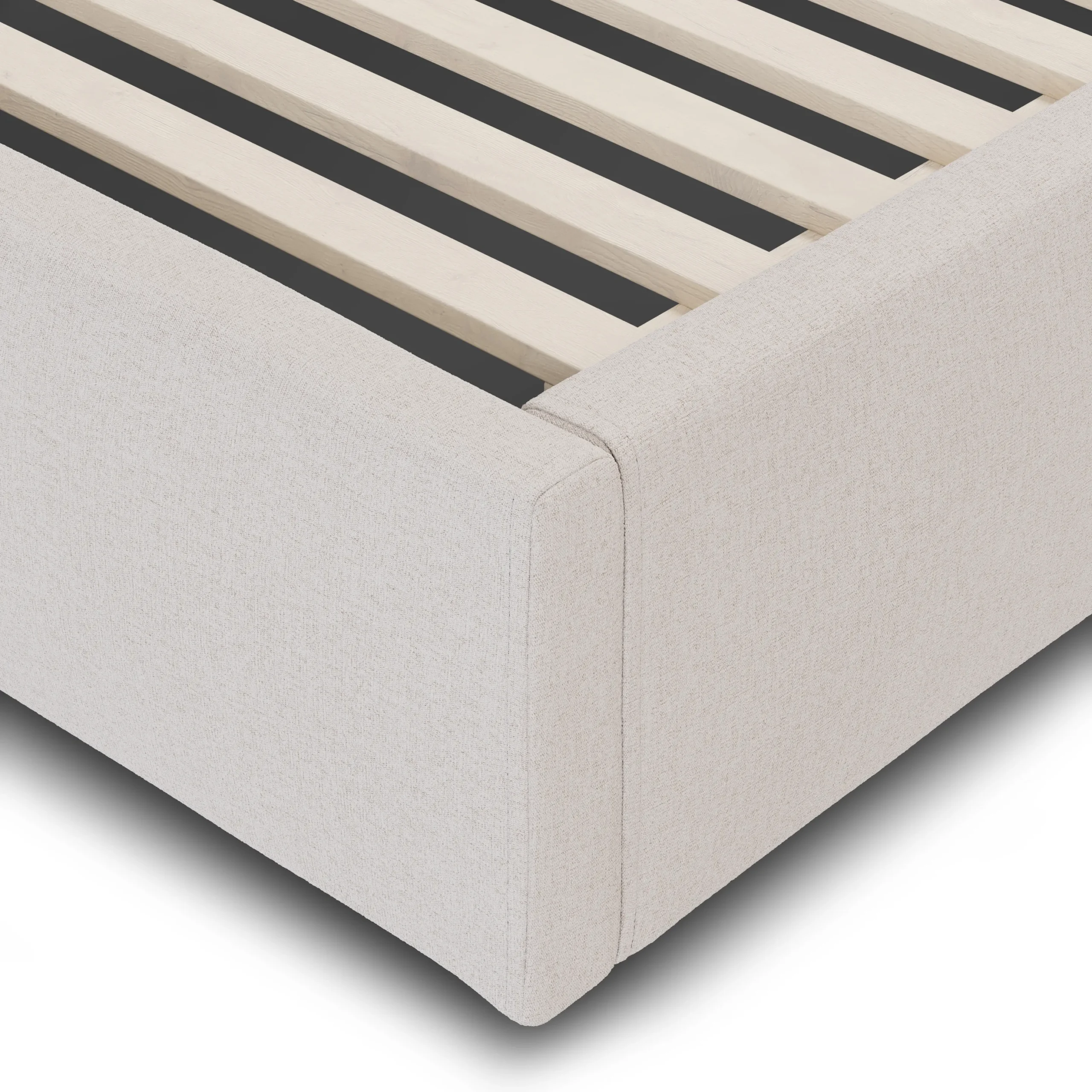 Calabri King Upholstered Bed - Napa White - Image 5