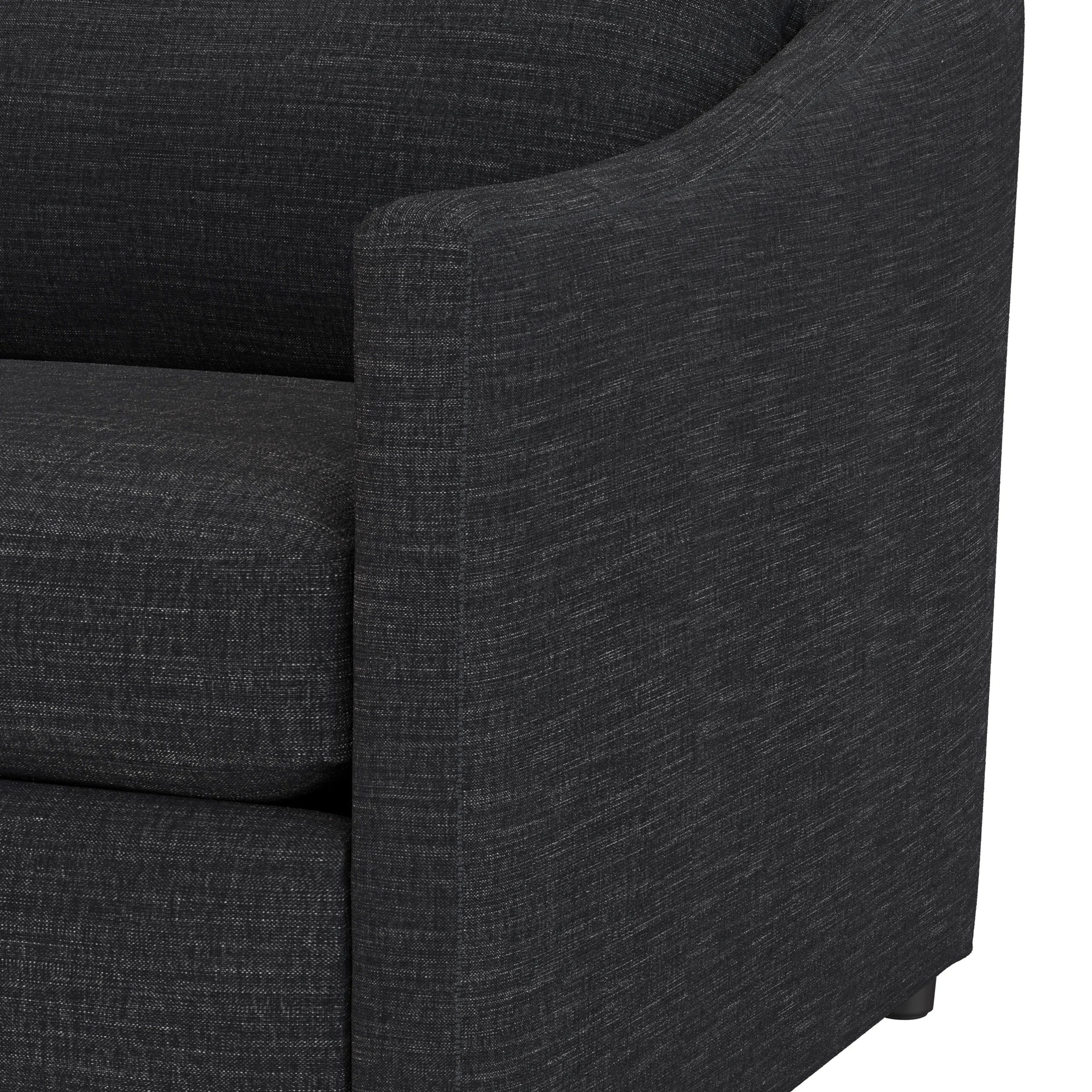 Landry 84.5_ Sofa Bed - Napa Charcoal - Image 11