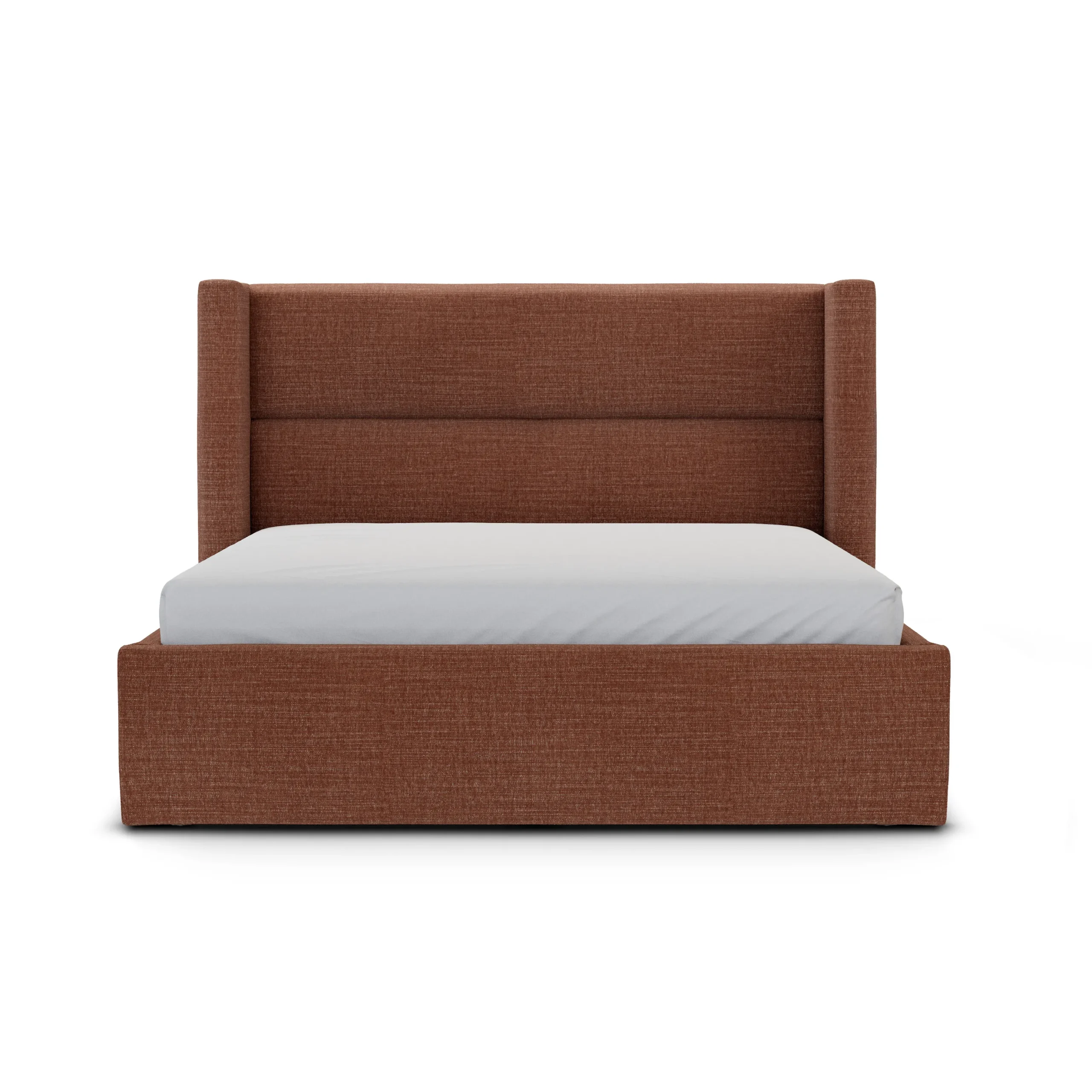Calabri Queen Upholstered Bed - Napa Rust - Image 5