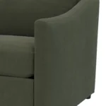 Landry 84.5_ Velvet Sofa Bed - Hale Fir Green