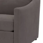 Landry 84.5_ Velvet Sofa Bed - Hale Warm Gray