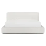 Cigar King Upholstered Storage Bed - Ankara Ivory