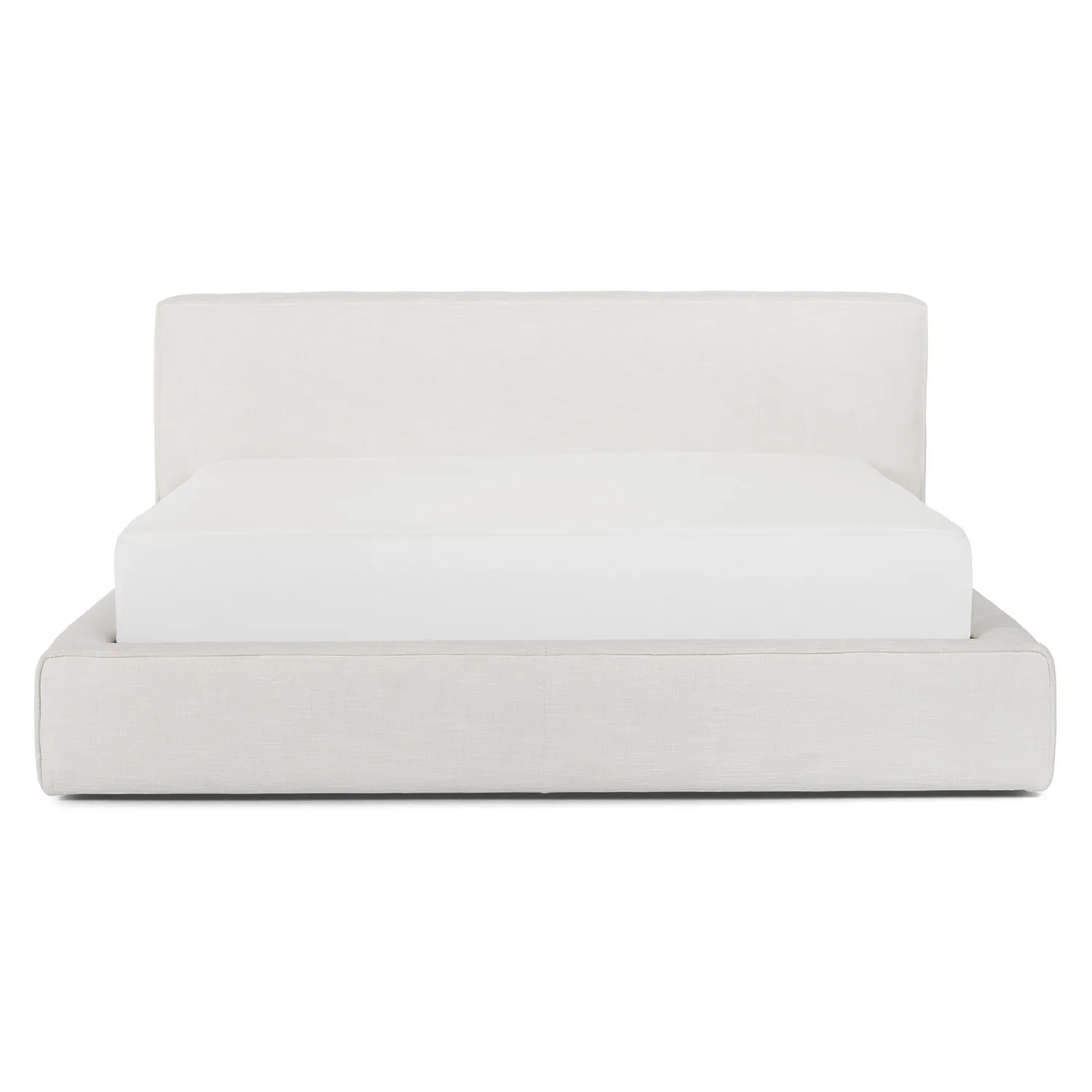 Cigar King Upholstered Storage Bed - Ankara Ivory - Image 7