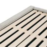Cigar King Upholstered Storage Bed - Birch Ivory
