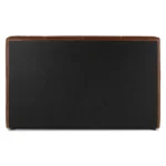 Cigar Queen Leather Storage Bed - Rawhide Brown