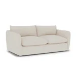Leigh 86_ Sofa Bed - Ivory Wool Bouclé