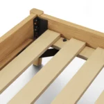 Cooper Queen Low Profile Bed - Natural Oak