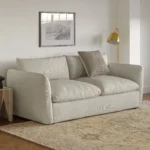 Leigh 86_ Sofa Bed - Silver Ivory