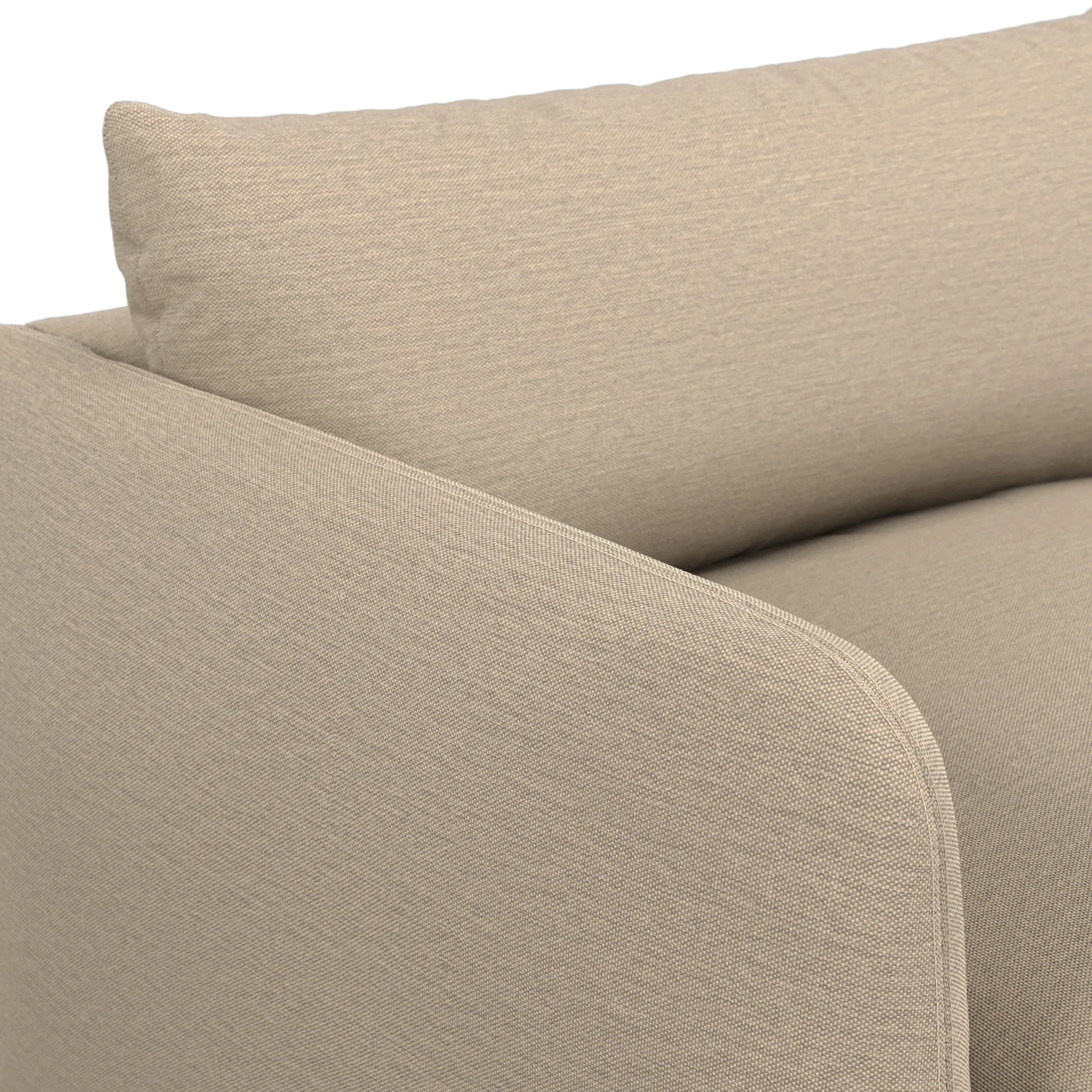 Leigh 86_ Sofa Bed - Silver Taupe - Image 10