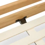 Dalsa Queen Bed - Natural Oak