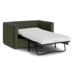 Marina 57_ Velvet Sleeper Chair - Hale Fir Green