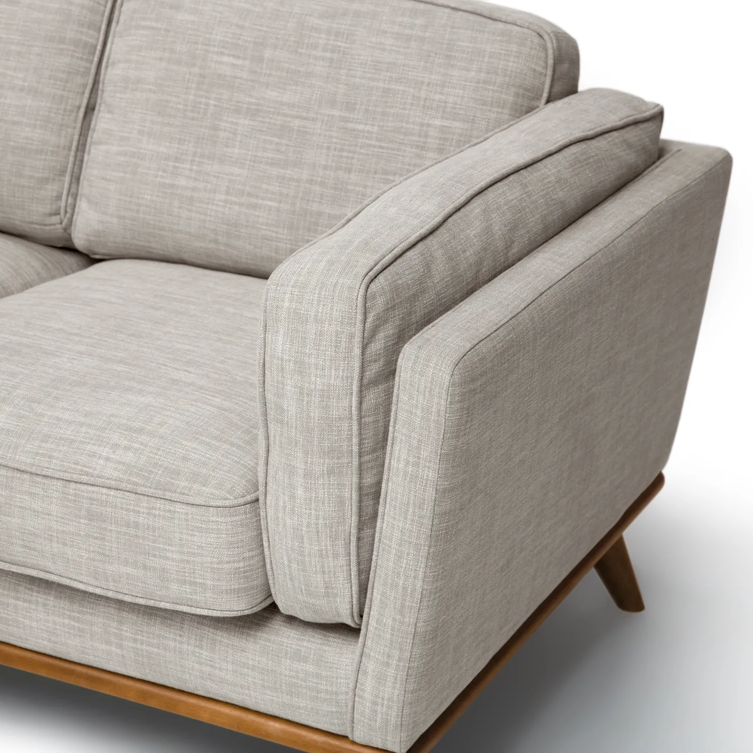 Timber 93_ Corner Sectional - Rain Cloud Gray - Image 11