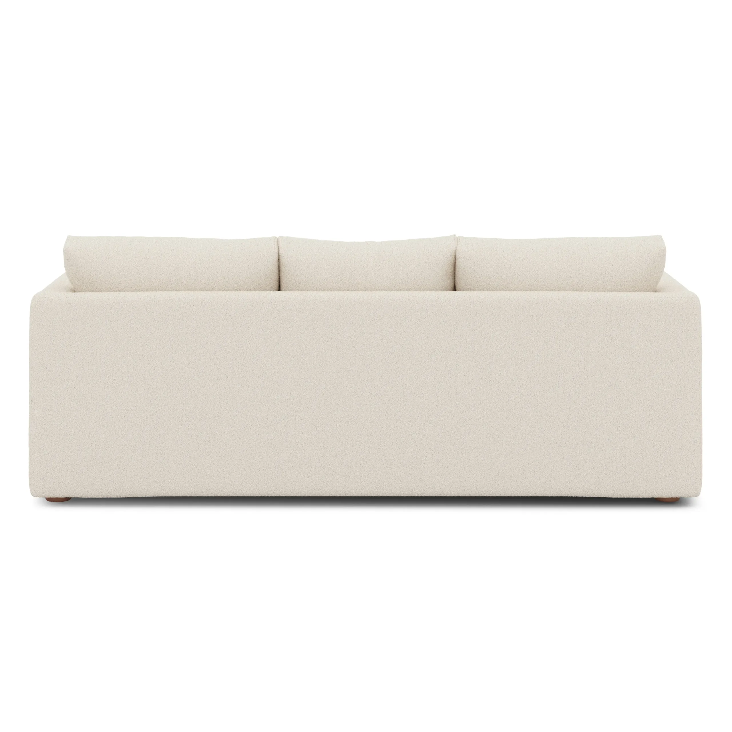 Marina 90_ Sofa Bed - Ivory Wool Bouclé - Image 11