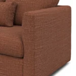 Marina 90_ Sofa Bed - Napa Rust