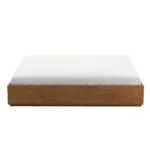 Leif King Platform Bed - Smoked Oak