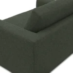 Riley 57.5_ Sleeper Chair - Green Wool Bouclé