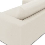 Riley 57.5_ Sleeper Chair - Ivory Wool Bouclé