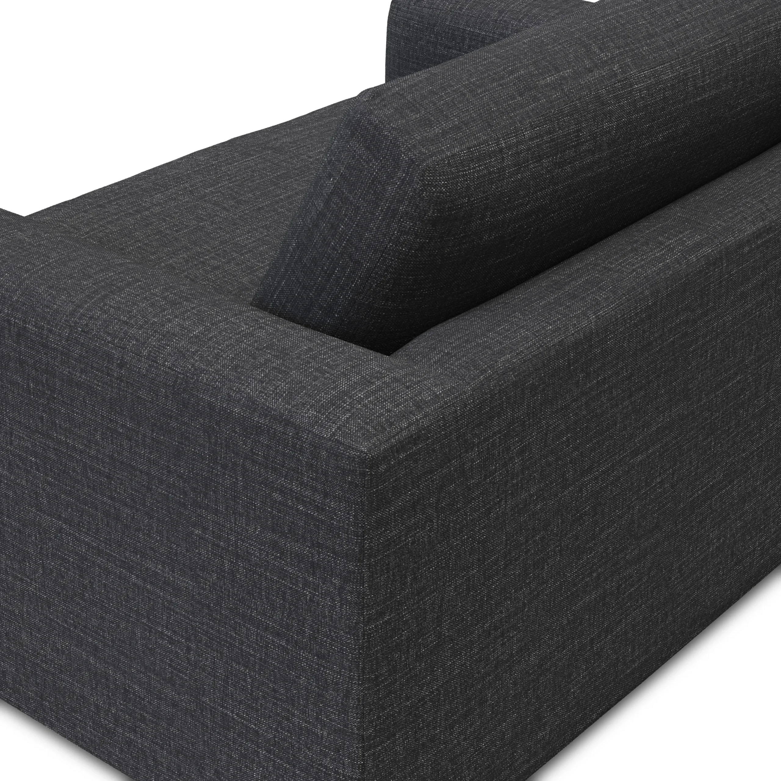 Riley 57.5_ Sleeper Chair - Napa Charcoal - Image 7
