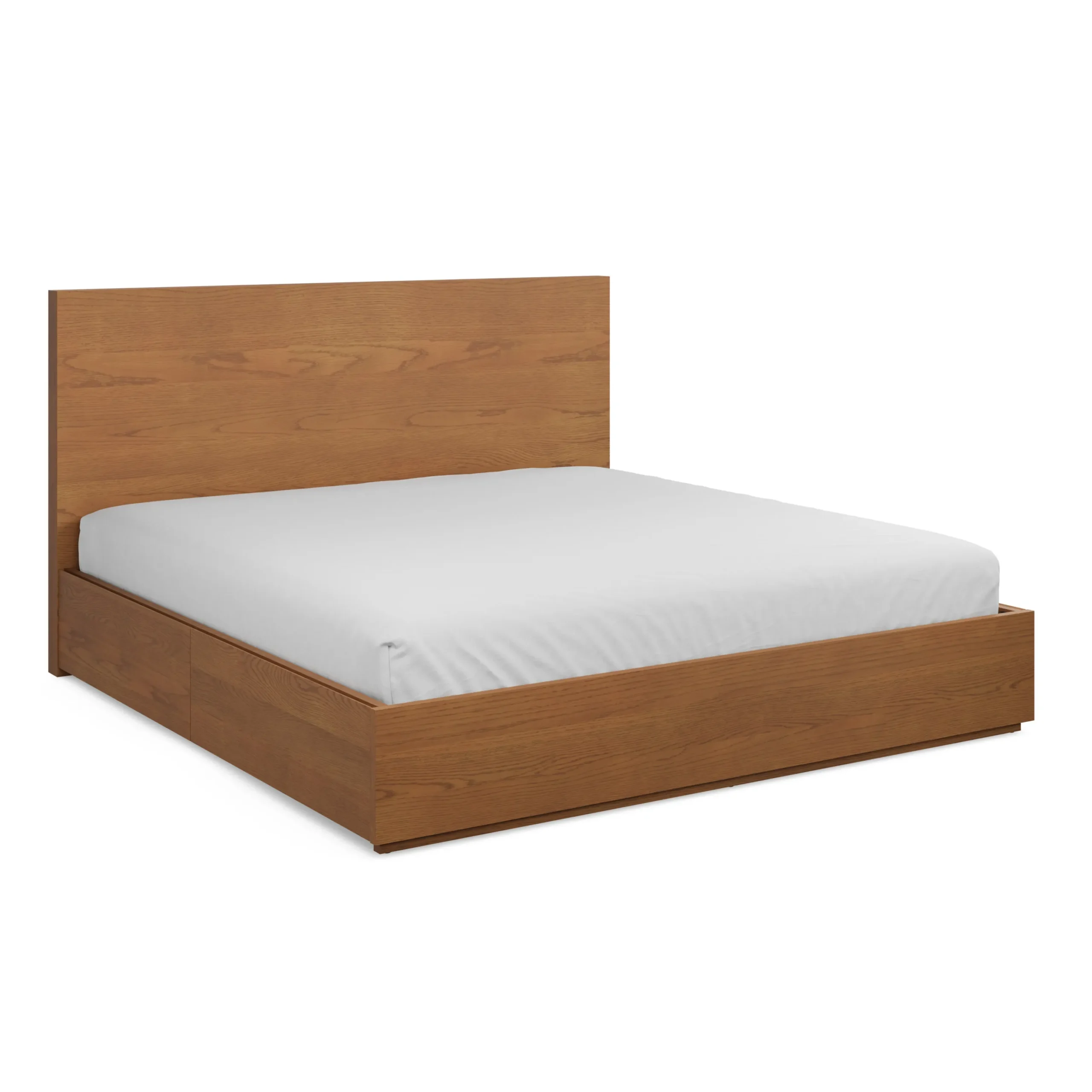 Leif King Storage Bed - Smoked Oak - Image 8