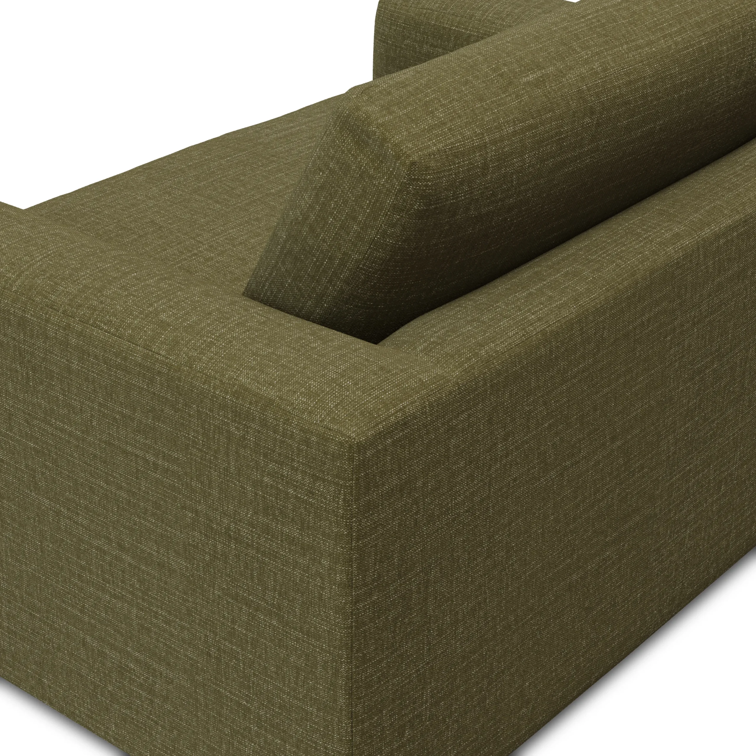 Riley 57.5_ Sleeper Chair - Napa Moss - Image 10