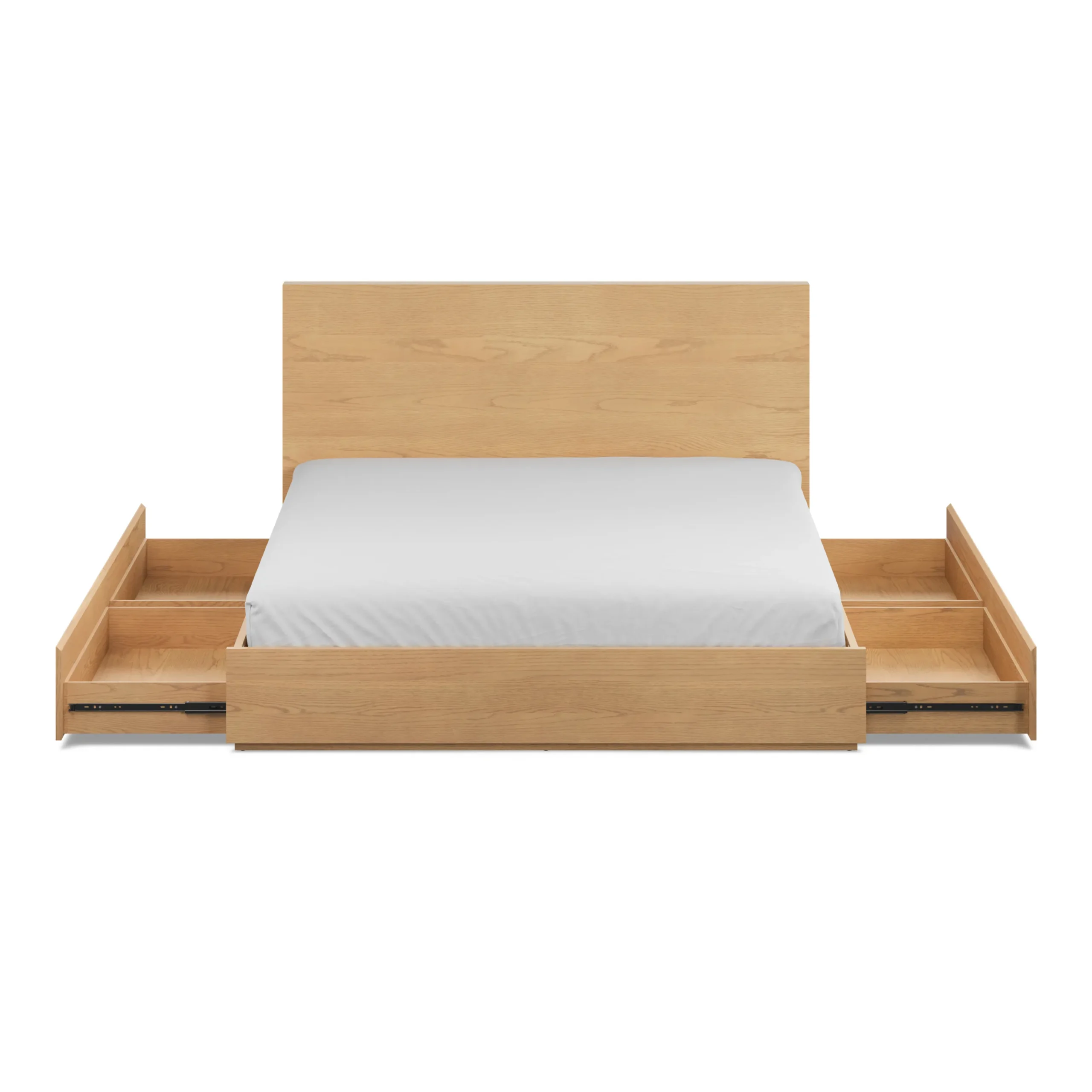 Leif King Storage Bed - White Oak - Image 8