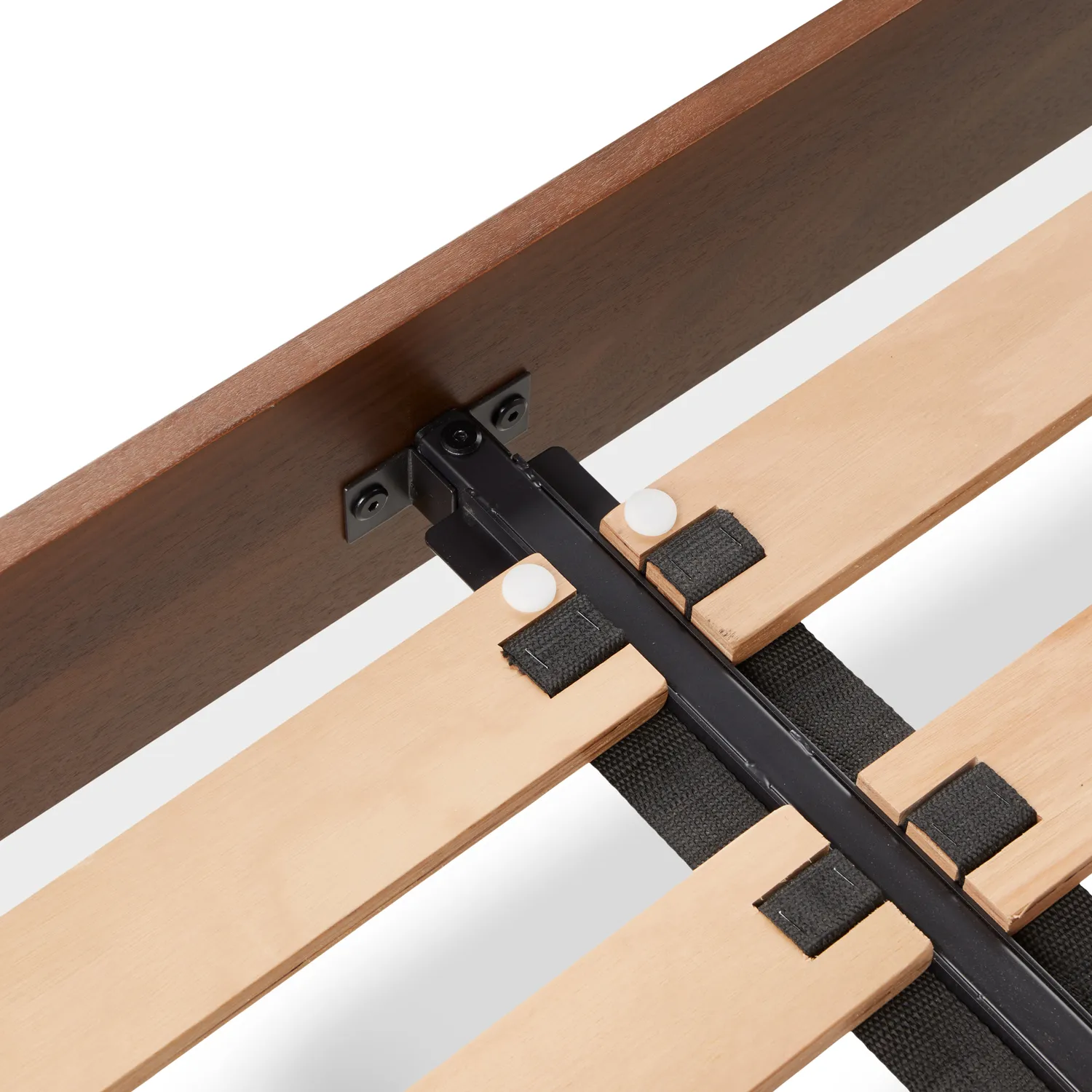 Lenia Full Panel Bed - Walnut - Image 8