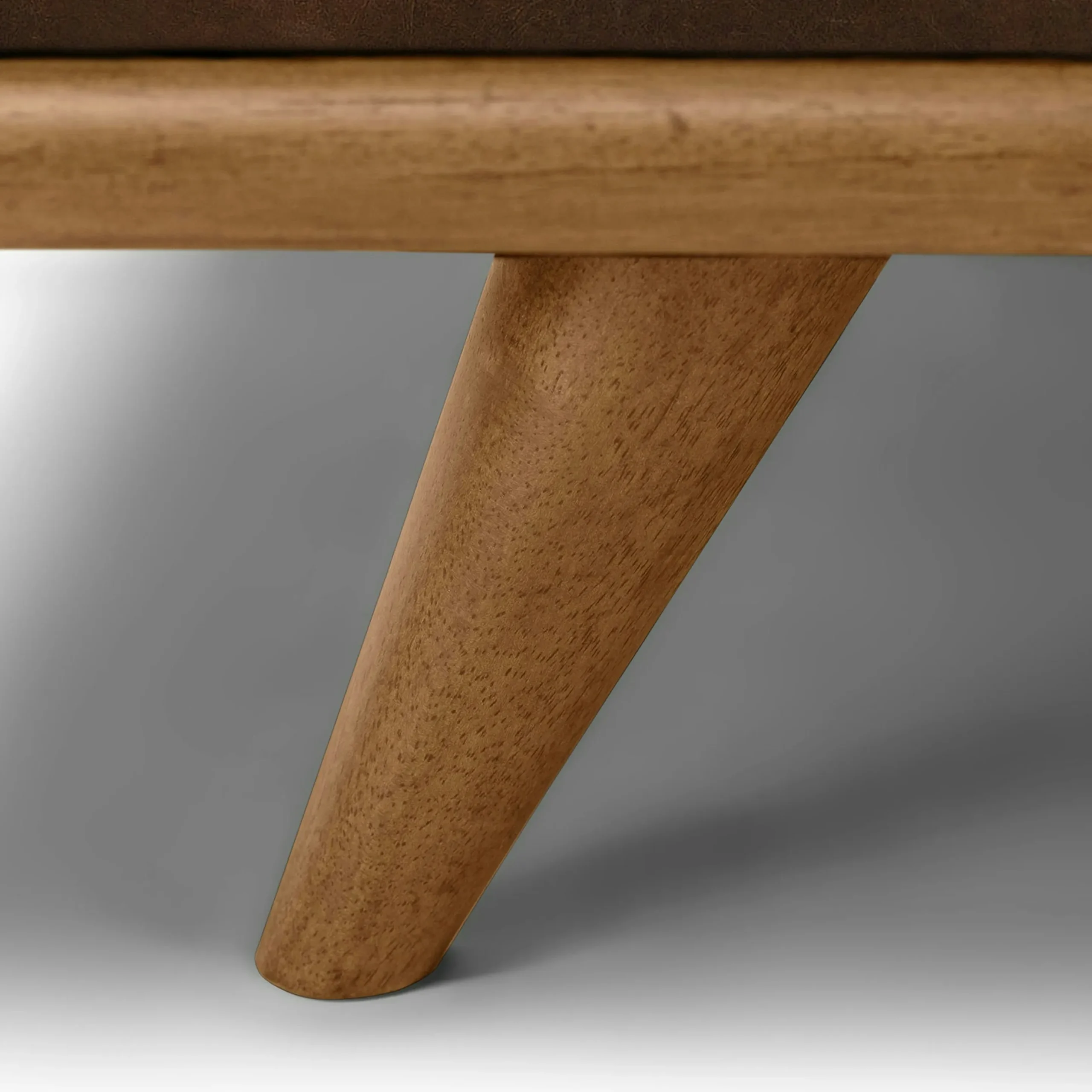 Timber 41_ Leather Lounge Chair - Charme Chocolat - Image 5
