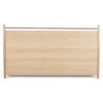 Lenia King Panel Storage Bed - White Oak