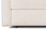 Sven 45.5_ Tufted Sleeper Chair - Ivory Wool Bouclé