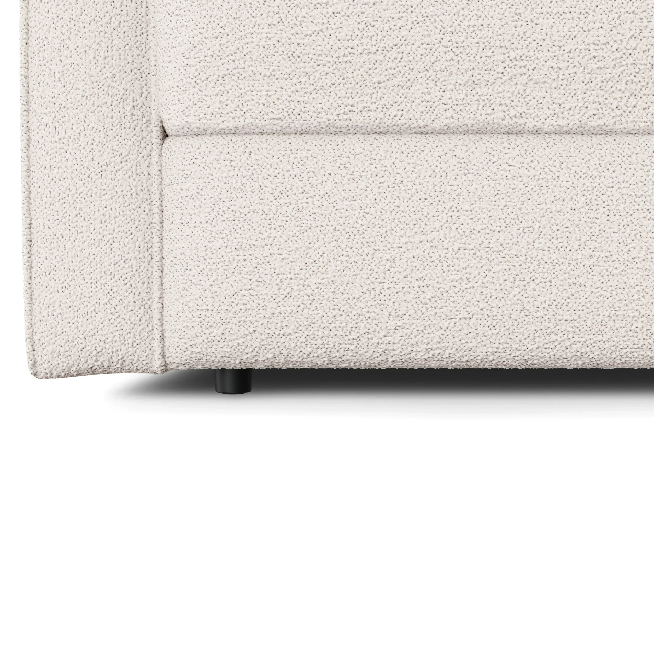 Sven 45.5_ Tufted Sleeper Chair - Ivory Wool Bouclé - Image 6