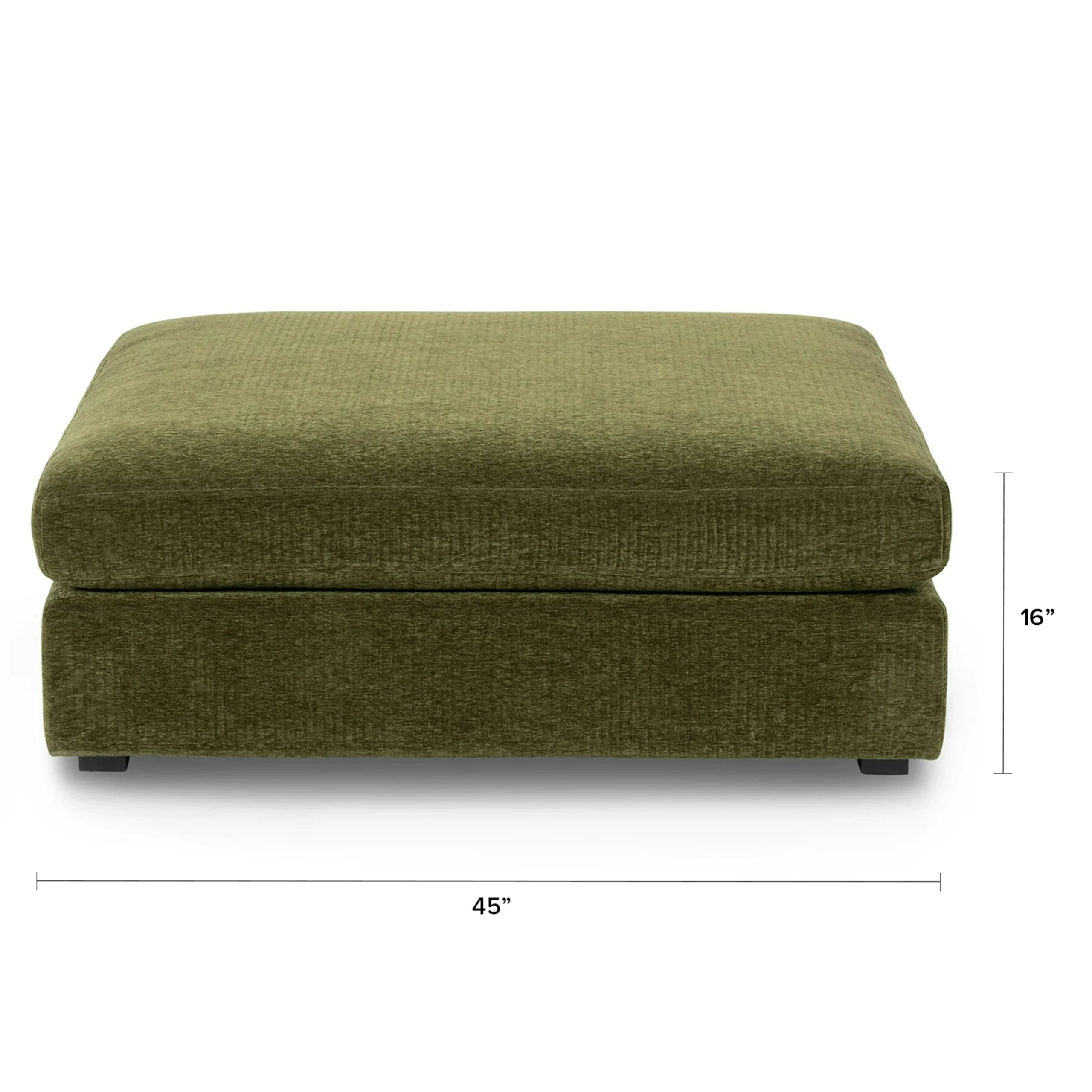 Beta 45_ Ottoman - Cypress Green - Image 2