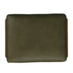 Bavel 26_ Leather Lounge Set - Walnut and Charme Green
