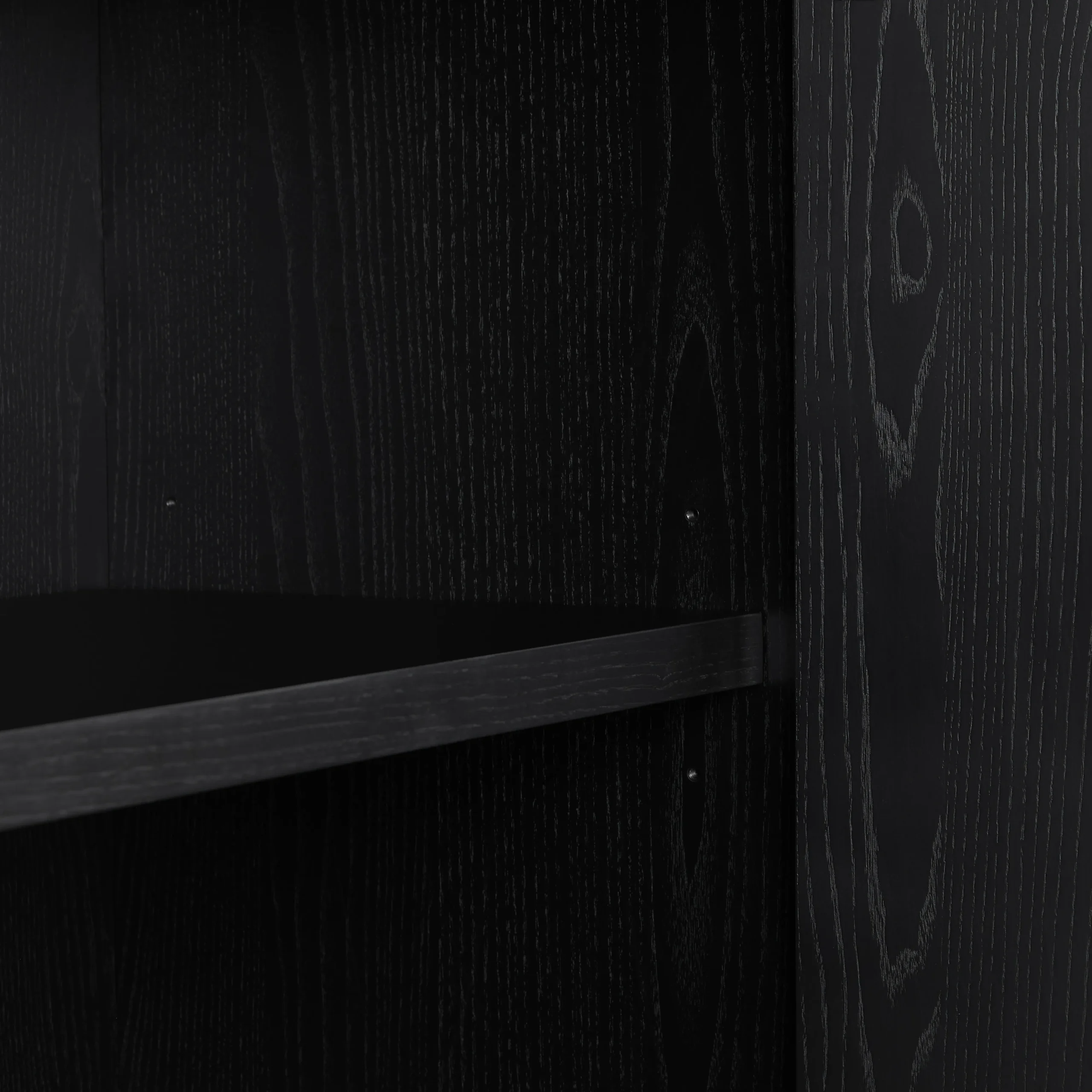 Faydra 35.5_ Enclosed Bookcase - Black - Image 12