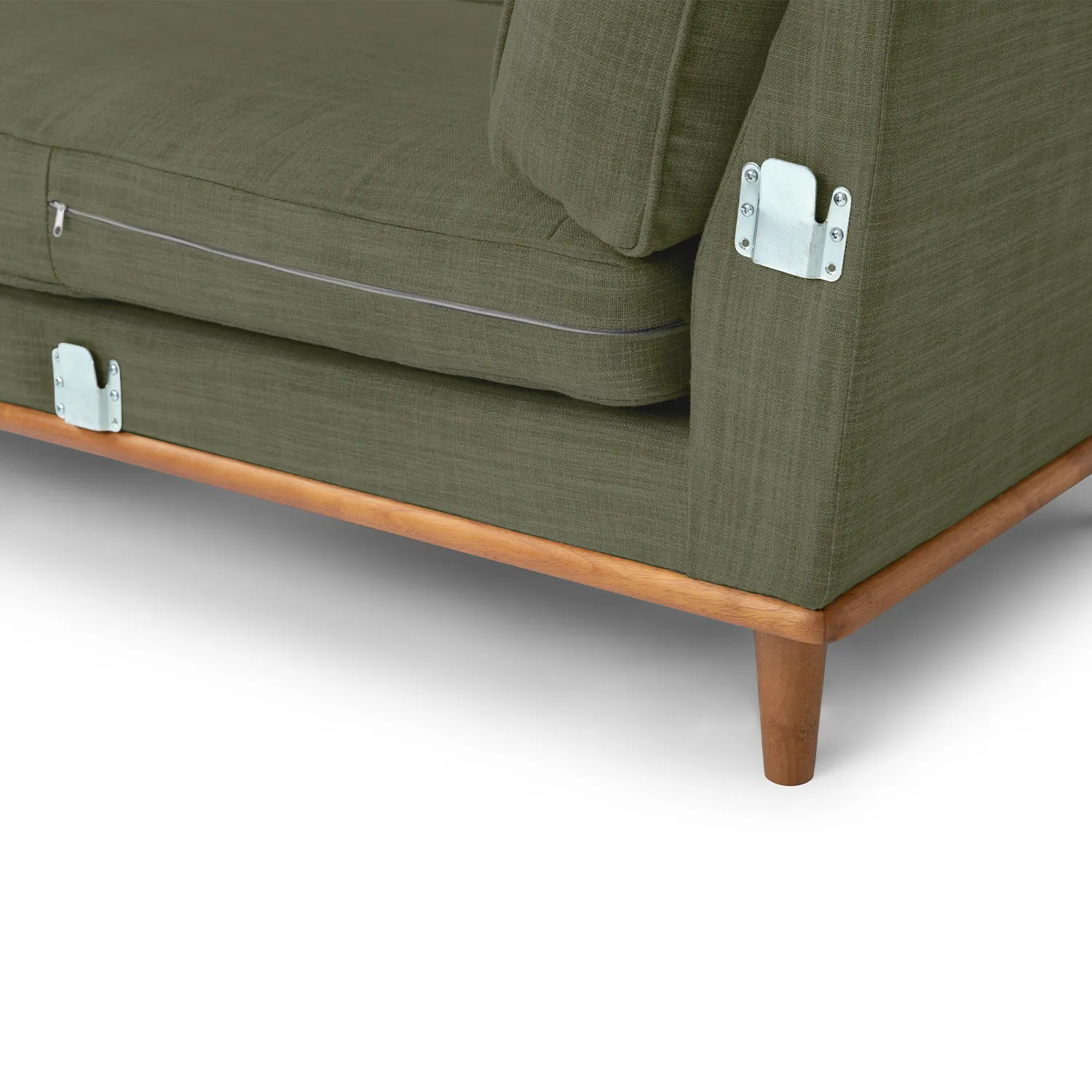Timber 93_ Right Sectional - Olio Green - Image 12